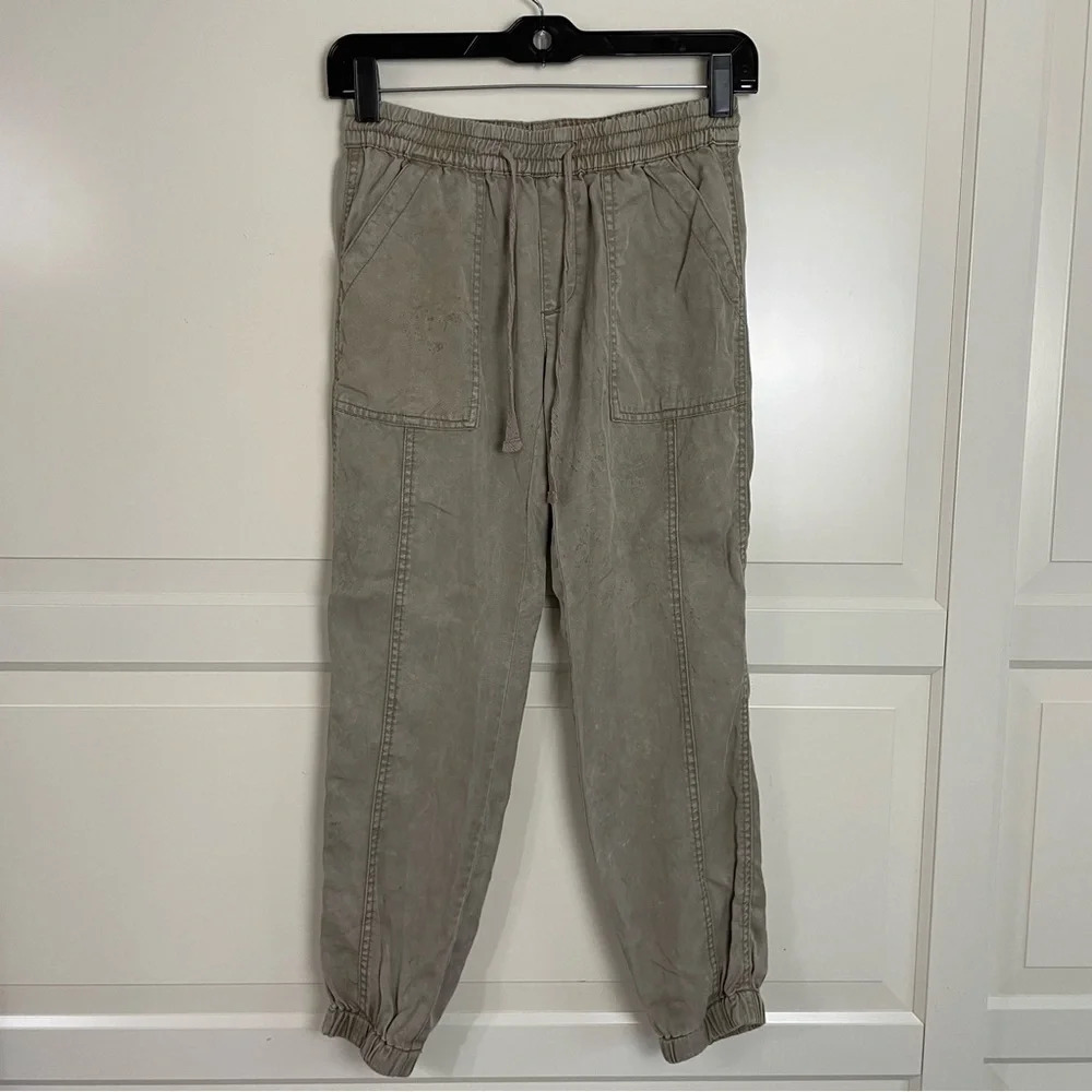 Anthropologie Hei hei gooey drawstring elastic waist joggers 11876